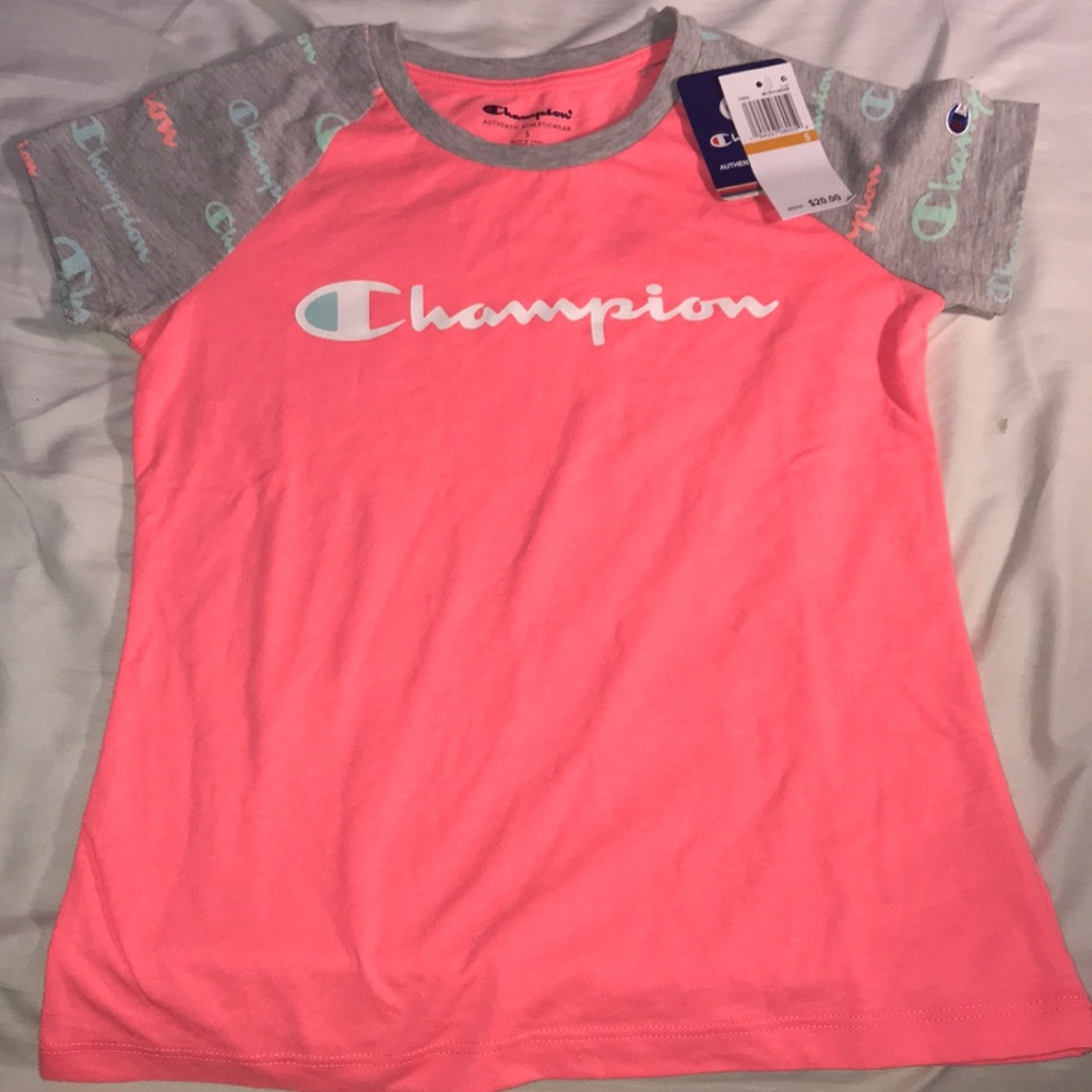 Pink champion shirt